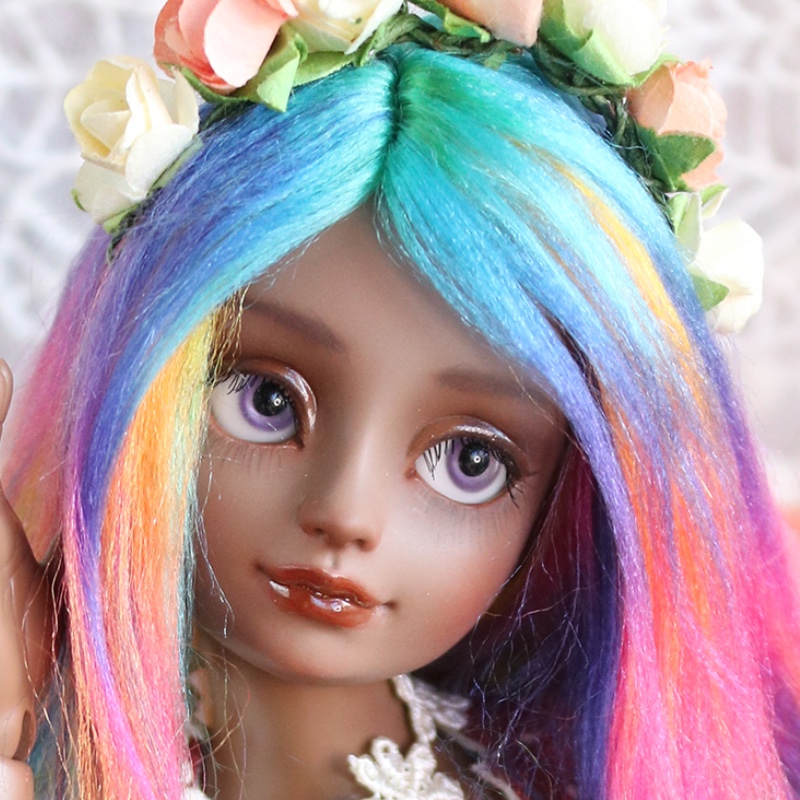 Francisca, our first +size doll